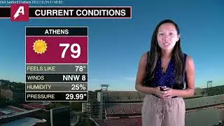 Athens, GA Forecast for 10/5/22