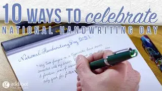 10 Ways to Celebrate National Handwriting Day