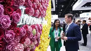 B2B Trade Flower Wall Ideas for Business Events