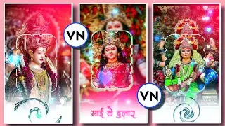#Bhojpuri Navratri Status Video Editing || #Durga Pooja Status Video Kaise Banaye Vn App 2023