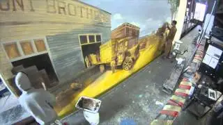 Bristle Bros Hunt Mural
