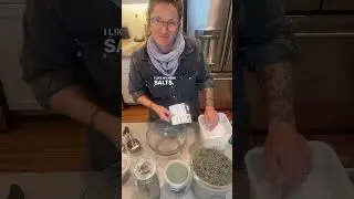 How I make Herb salts