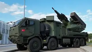 Turkish G&uuml;rz 150 Missile Defense System A direct Challenger to Russia's Pantsir S1