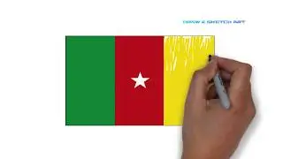 How to draw Cameroon Flag