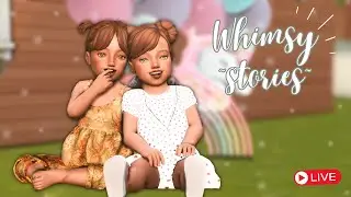 Juniper AGES UP 🎂 // Whimsy Stories Legacy Challenge (EP 17) // THE SIMS 4 🔴 LIVE