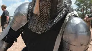 Full Steel Combat at the Texas Renaissance Festival.
