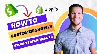 How to customize Shopify studio theme header (Best Method)
