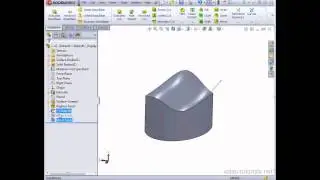 How to move your model's faces SOLIDWORKS Tutorials Surface Design