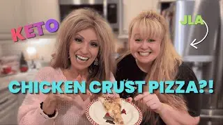 Crispy Chicken Crust Pizza (Keto-Friendly, High Protein & SO Good)