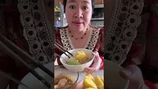 Weekend meal: braised pork with eggs.