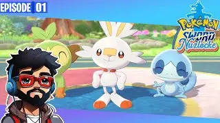 Pokemon Sword Live Stream Nuzlocke #1 (Hindi/ English)