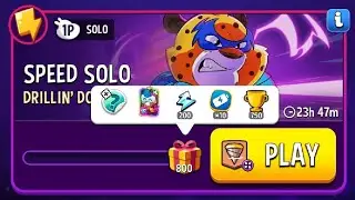 Speed Solo challenge Drill Down bigger board Complete Score with 