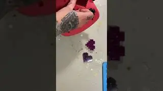 Demolding resin hearts