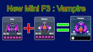 Space shooter Mini ship F3  Vampire ( Demon merge GaiA)