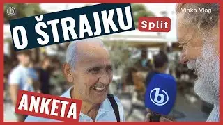 Anketa štrajk učitelja u školama, pravo na Štrajk, Vlada RH - Vinko Gvozdanović u Splitu