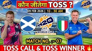 Aaj ka Toss Kaun Jitega | Scotland vs Italy 7th Toss Prediction | Sco vs Ita Toss Prediction Today