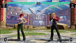 KOF XV JHUNX2 vs LEWMATIC #2