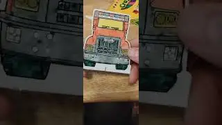 Coloring A Tonka Truck Asmr