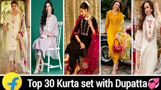 Top 50 Festive Wear Flipkart Kurta Set Haul💕Anarkali Kurta Pant With Dupatta, Alia Cut,Cotton suits