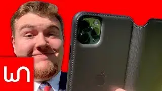 Apple Leather Folio Case For iPhone 11 Pro Max Unboxing!