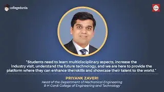 Priyank Zaveri | HOD - Mechanical Engineering | B H Gardi College of Engineering and Technology