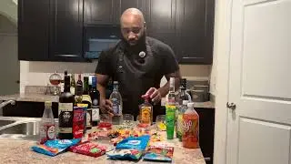 Candy infuse alcohol.