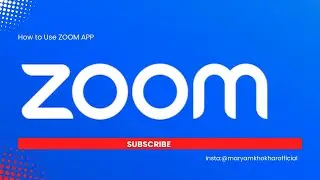How to Use Zoom App For Beginner to Advance!