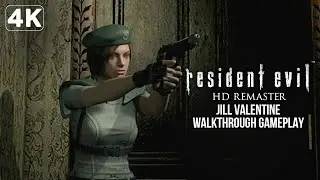 RESIDENT EVIL: REMAKE 4K - JILL VALENTINE | Walkthrough Gameplay