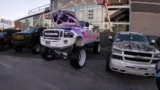 SEMA 2025 Trucks - Insane Turbos - Amazing cars OUTSIDE of SEMA