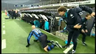 Esteban Cambiasso (EPIC FAIL) vs Milan!
