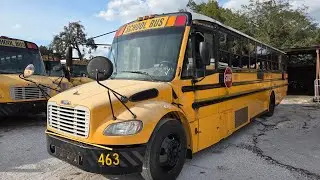2007 Thomas School Bus powered with a 7.2l C7 Caterpillar Engine 
