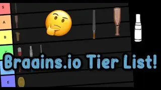 Braains.io Items Tier List + Jukes!