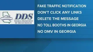 Georgia DDS warning residents about text message scam