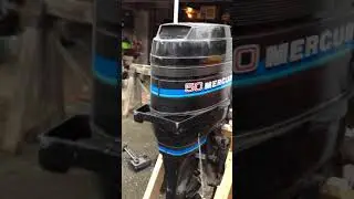 Mercury 50HP Test run