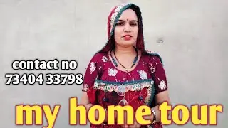 My home tour , Rajasthani village life vlog @Shekhawati comedian manju