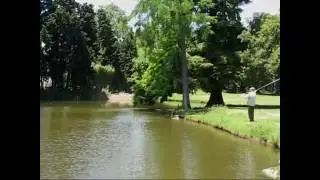 Curso de pesca con mosca, Fly casting, lanzamiento delantero, Nico Cafaro.wmv