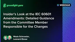 Insider’s Look at the IEC 60601 Amendments: Guidance from Committee Member Responsible for Changes