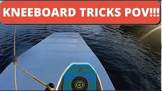 KNEEBOARDING TRICKS POV AT WAKEPARK!!!