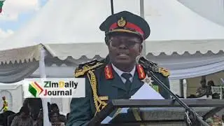 Zimbabwe National Army Commander Lt General Walter Tapfumaneyi talks tough on drugs, robberies