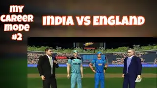 WCB2 my career mode gameplay #2 IND vs ENG🔥