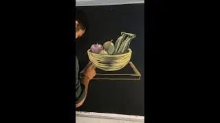 #shorts🍎 fruit basket drawing 🍎#fruits #drawing #art