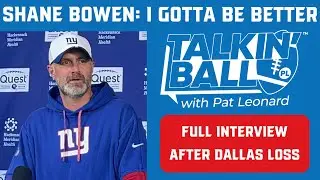 Shane Bowen told Giants players he should have called tighter coverage on Cowboys
