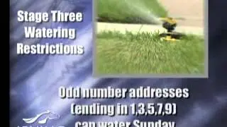 Stage 3 Watering Restrictions