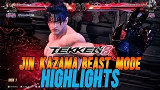 Tekken 8 | Jin Kazama Beast Mode Highlights