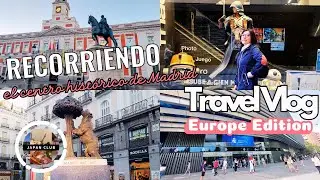 Visitando el centro de MADRID | Estadio Santiago Bernab&eacute;u | Travel Vlog