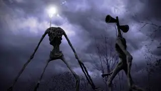 Siren Head vs Light Head on camera