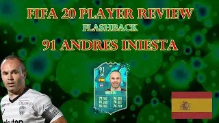 FIFA 20 PLAYER REVIEW - TOTY FLASHBACK ANDRES INIESTA (FLASHBACK INIESTA Ultimate Team)
