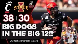Cincinnati Bearcats Pick Up HUGE Big 12 Win Over Iowa State Cyclones | Cincinnati Bearcats Podcast