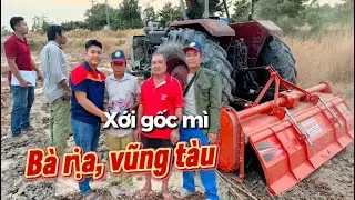 Dàn xới 2m2 về Vũng Tàu xới đất mìdàn xới rx220 bà con mới vô nghề nên cần tìm hiểu kỹ trước khi mua