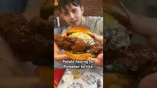 Ramadan iftar food #food #burger #ramadaneats #ramadanvibes